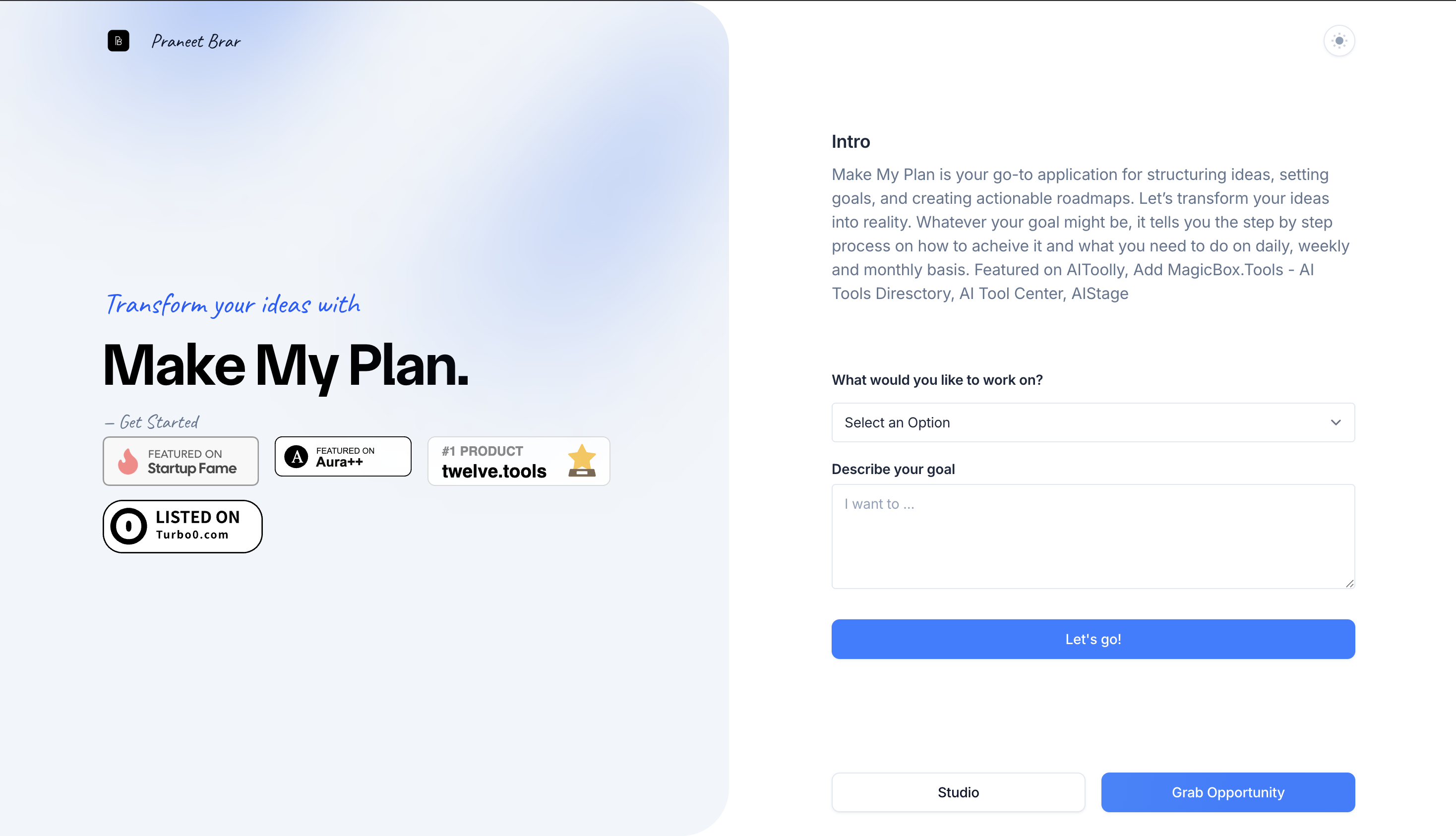 Make My Plan Digital Planner